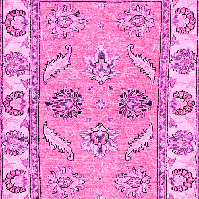 Machine Washable Abstract Pink Modern Rug, wshabs2888pnk