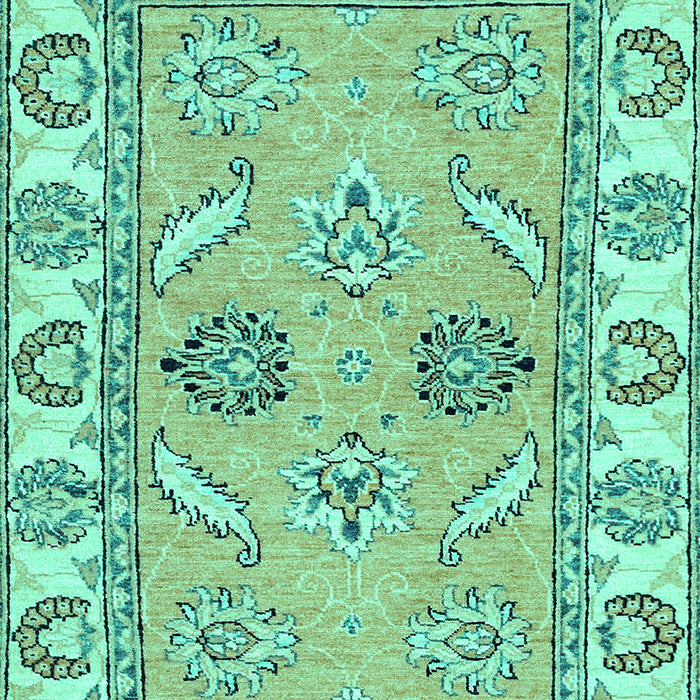 Abstract Turquoise Modern Rug, abs2888turq