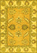 Abstract Yellow Modern Rug, abs2888yw