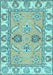 Machine Washable Abstract Light Blue Modern Rug, wshabs2888lblu