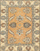 Abstract Yellow Modern Rug, abs2888