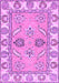 Machine Washable Abstract Purple Modern Area Rugs, wshabs2888pur