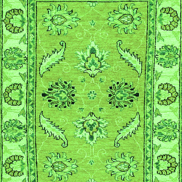 Abstract Green Modern Rug, abs2888grn