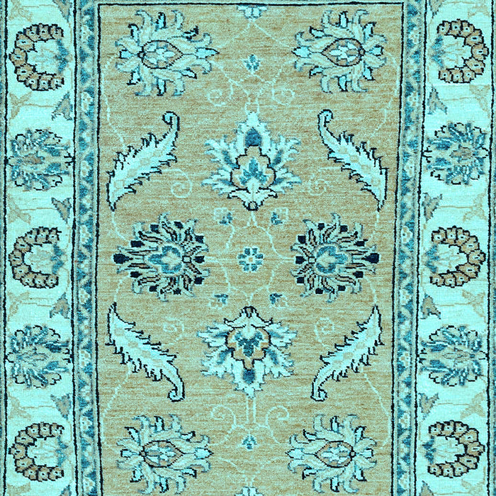 Abstract Light Blue Modern Rug, abs2888lblu