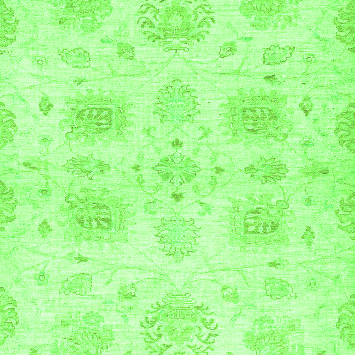Machine Washable Abstract Green Modern Area Rugs, wshabs2889grn