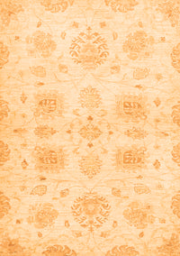 Abstract Orange Modern Rug, abs2889org