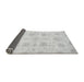 Sideview of Abstract Gray Modern Rug, abs2889gry