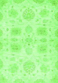 Abstract Green Modern Rug, abs2889grn