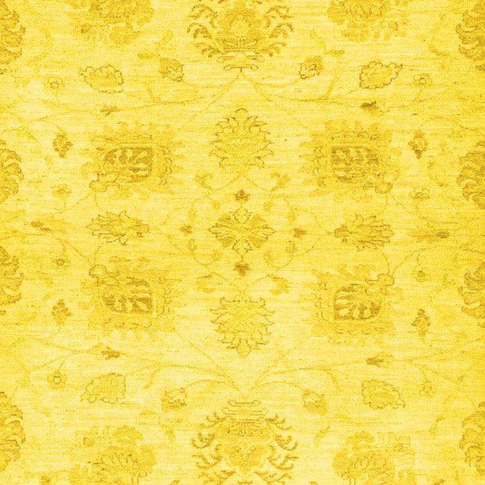 Abstract Yellow Modern Rug, abs2889yw