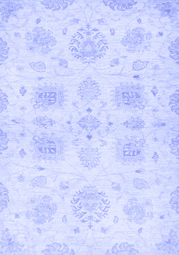 Abstract Blue Modern Rug, abs2889blu