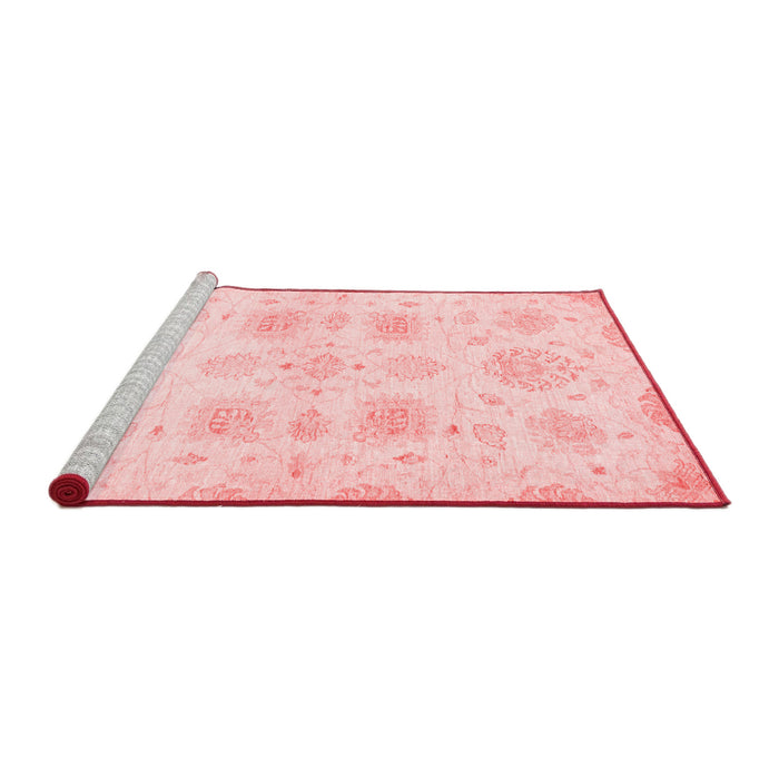 Modern Red Washable Rugs
