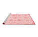 Modern Red Washable Rugs