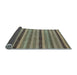 Sideview of Oriental Light Blue Modern Rug, abs288lblu