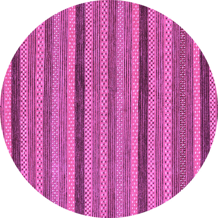 Round Oriental Purple Modern Rug, abs288pur