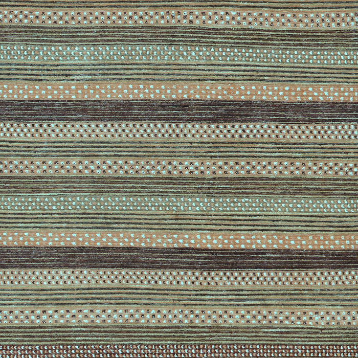 Machine Washable Oriental Light Blue Modern Rug, wshabs288lblu