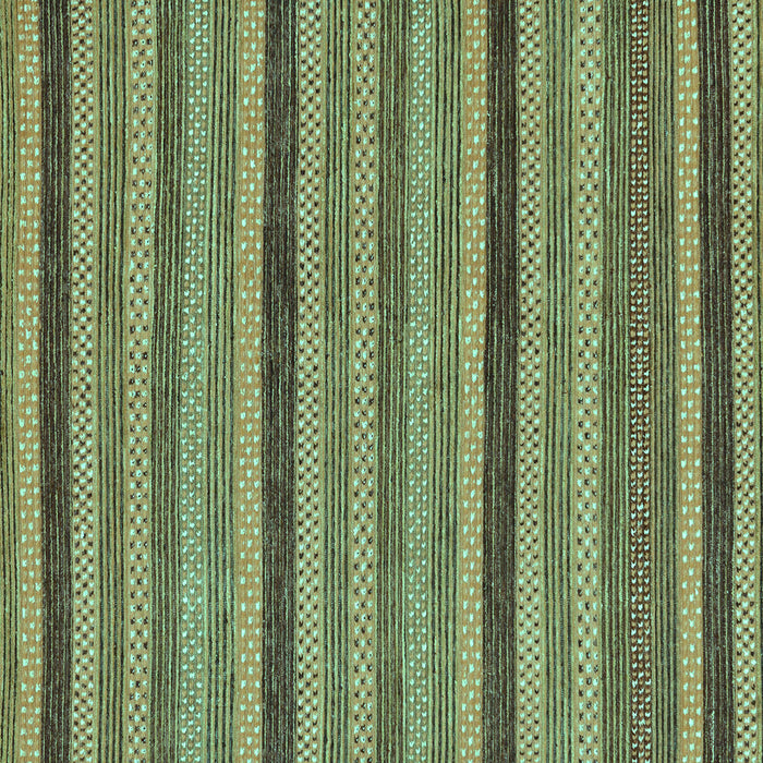 Square Oriental Turquoise Modern Rug, abs288turq