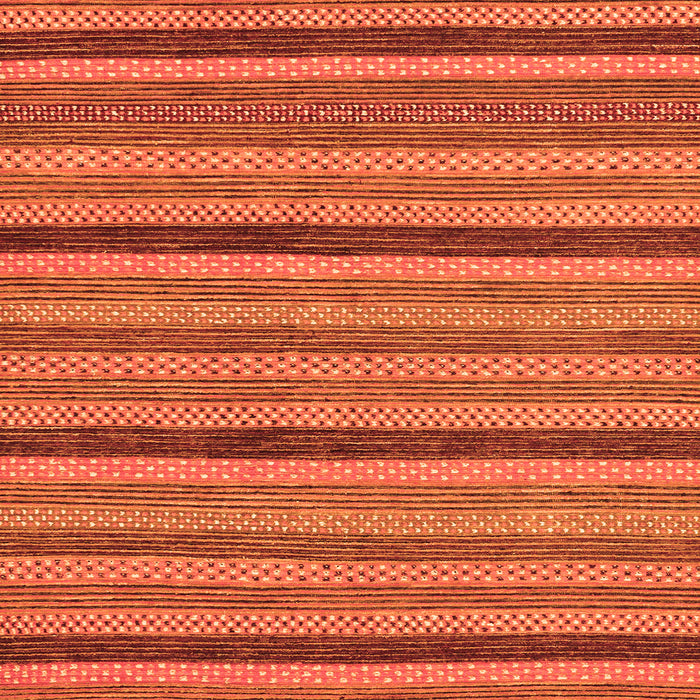 Square Machine Washable Oriental Orange Modern Area Rugs, wshabs288org