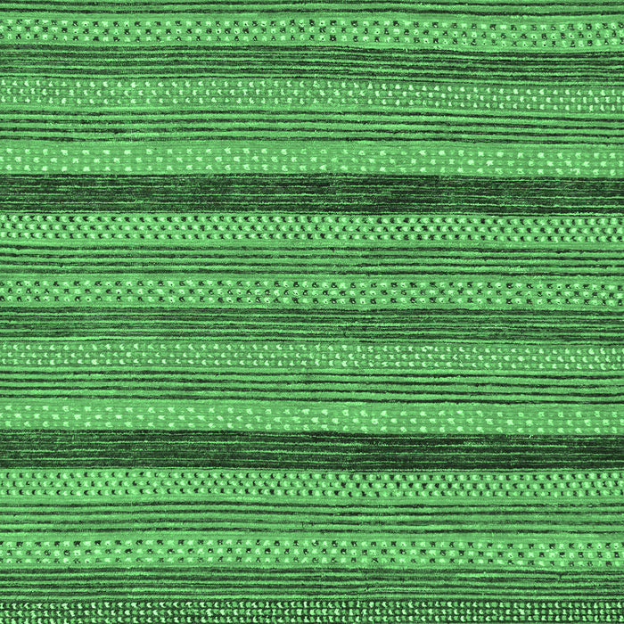 Machine Washable Oriental Emerald Green Modern Area Rugs, wshabs288emgrn