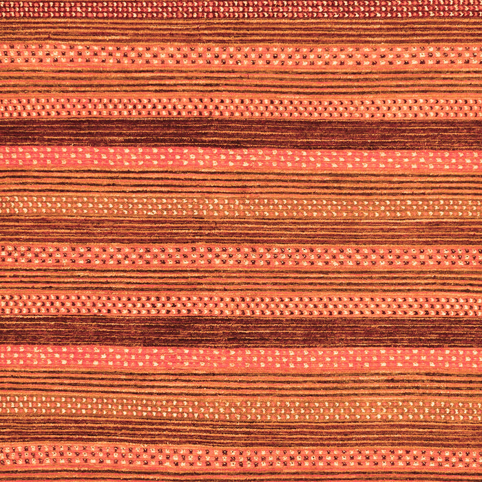 Machine Washable Oriental Orange Modern Area Rugs, wshabs288org