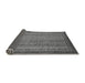 Sideview of Abstract Gray Modern Rug, abs2890gry