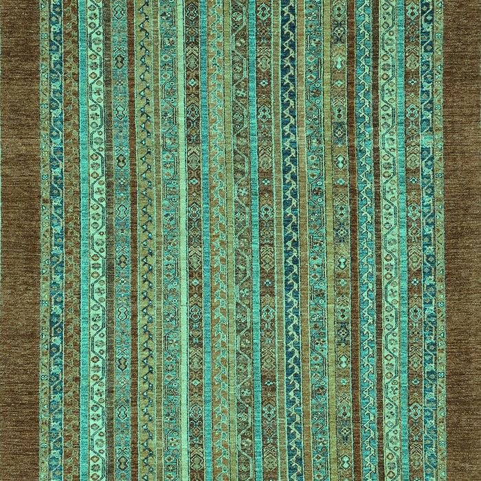 Abstract Turquoise Modern Rug, abs2890turq