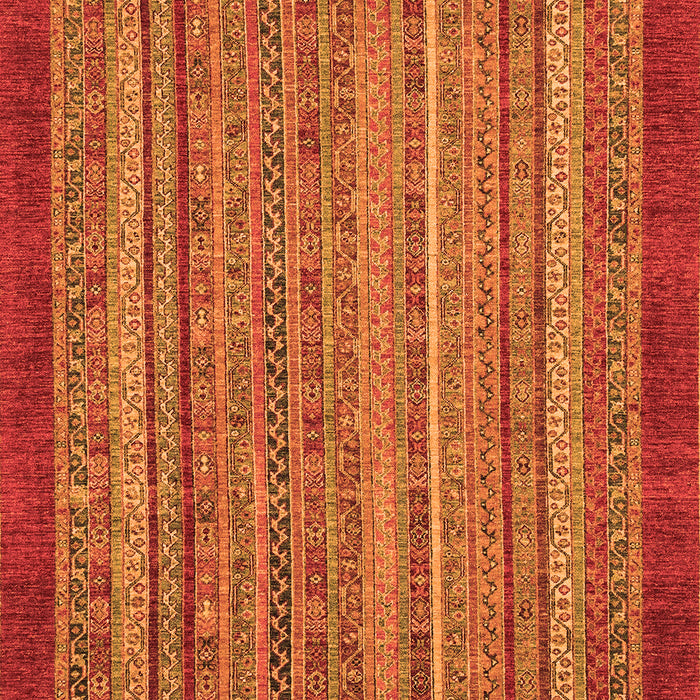 Abstract Orange Modern Rug, abs2890org
