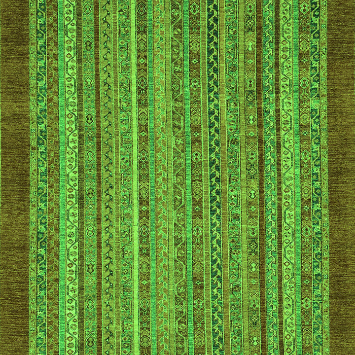 Abstract Green Modern Rug, abs2890grn