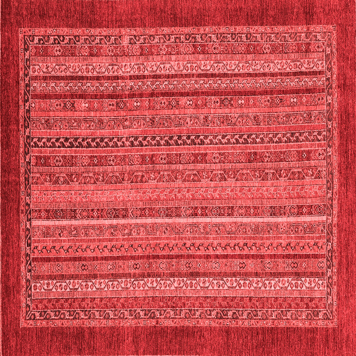 Abstract Red Modern Rug, abs2890red