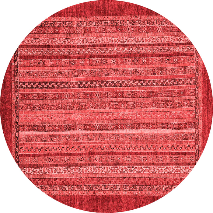 Machine Washable Abstract Red Modern Rug, wshabs2890red