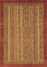 Abstract Brown Modern Rug, abs2890brn