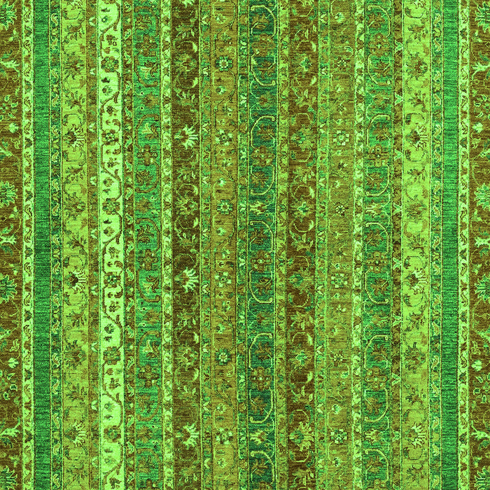 Abstract Green Modern Rug, abs2891grn