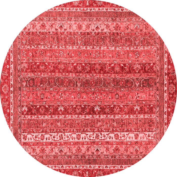 Machine Washable Abstract Red Modern Rug, wshabs2891red