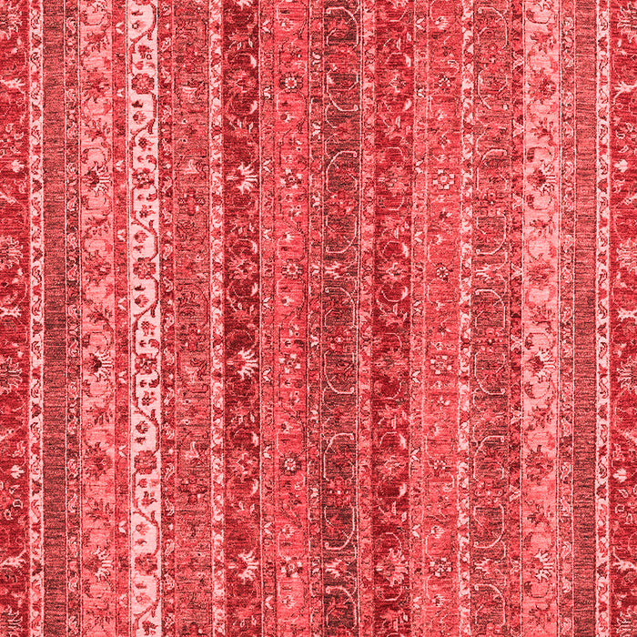 Machine Washable Abstract Red Modern Rug, wshabs2891red