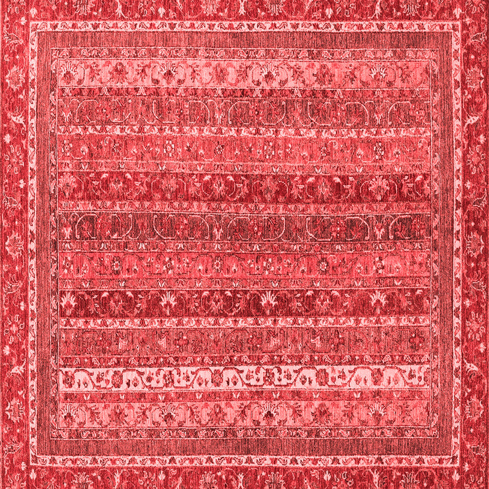 Machine Washable Abstract Red Modern Rug, wshabs2891red
