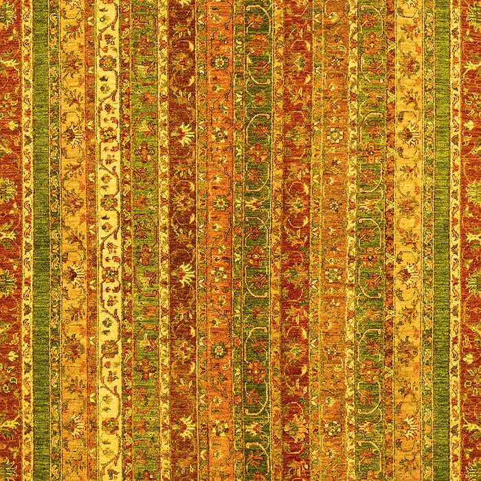 Machine Washable Abstract Yellow Modern Rug, wshabs2891yw