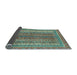 Sideview of Abstract Light Blue Modern Rug, abs2891lblu