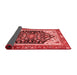 Abstract Red Modern Area Rugs