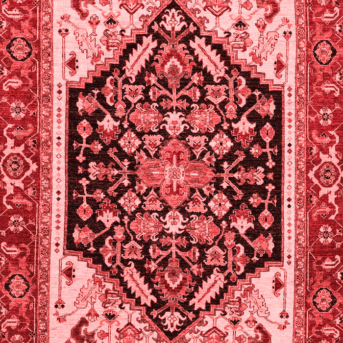 Machine Washable Abstract Red Modern Rug, wshabs2892red
