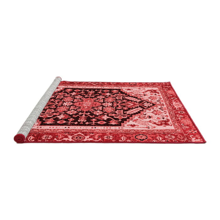 Modern Red Washable Rugs