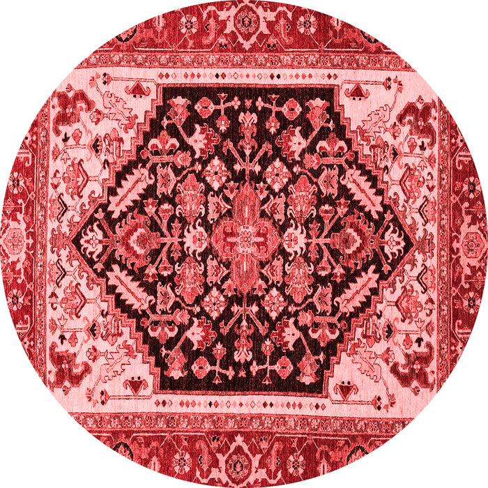 Machine Washable Abstract Red Modern Rug, wshabs2892red