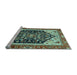 Sideview of Machine Washable Abstract Light Blue Modern Rug, wshabs2892lblu