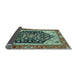 Sideview of Abstract Light Blue Modern Rug, abs2892lblu