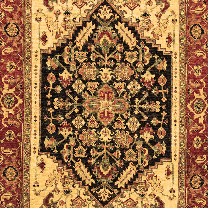 Machine Washable Abstract Brown Modern Rug, wshabs2892brn