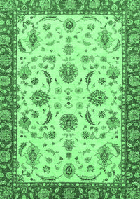 Oriental Emerald Green Traditional Rug, abs2893emgrn