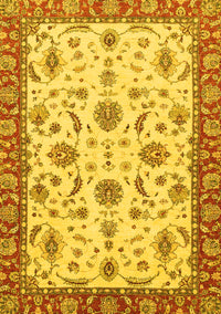 Oriental Yellow Traditional Rug, abs2893yw