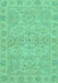 Oriental Turquoise Traditional Rug, abs2894turq