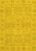 Oriental Yellow Traditional Rug, abs2894yw