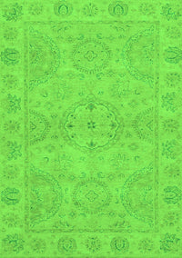 Oriental Green Traditional Rug, abs2894grn