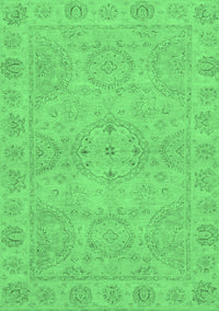 Oriental Emerald Green Traditional Rug, abs2894emgrn