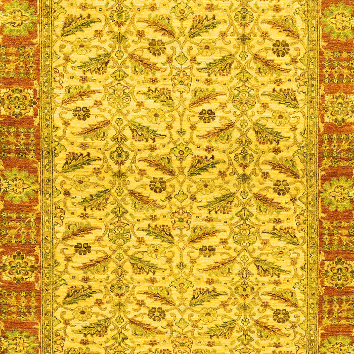Oriental Yellow Traditional Rug, abs2895yw